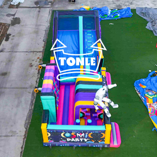 Chinese manufacturer commercial grade inflatable theme park