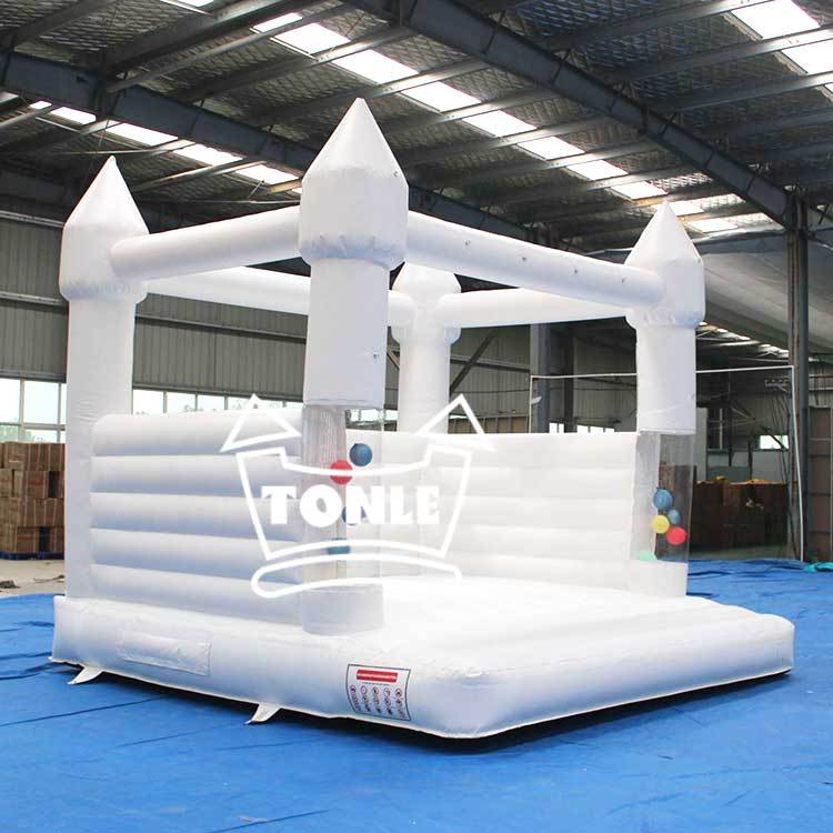 13ft white bounce house inflatable jumping castle for sale