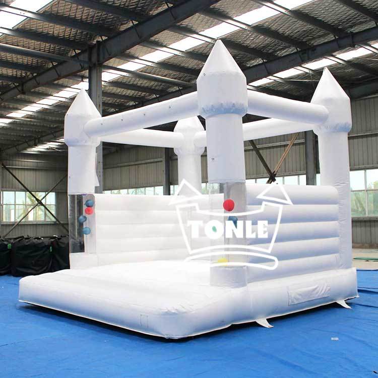 13ft white bounce house inflatable jumping castle for sale