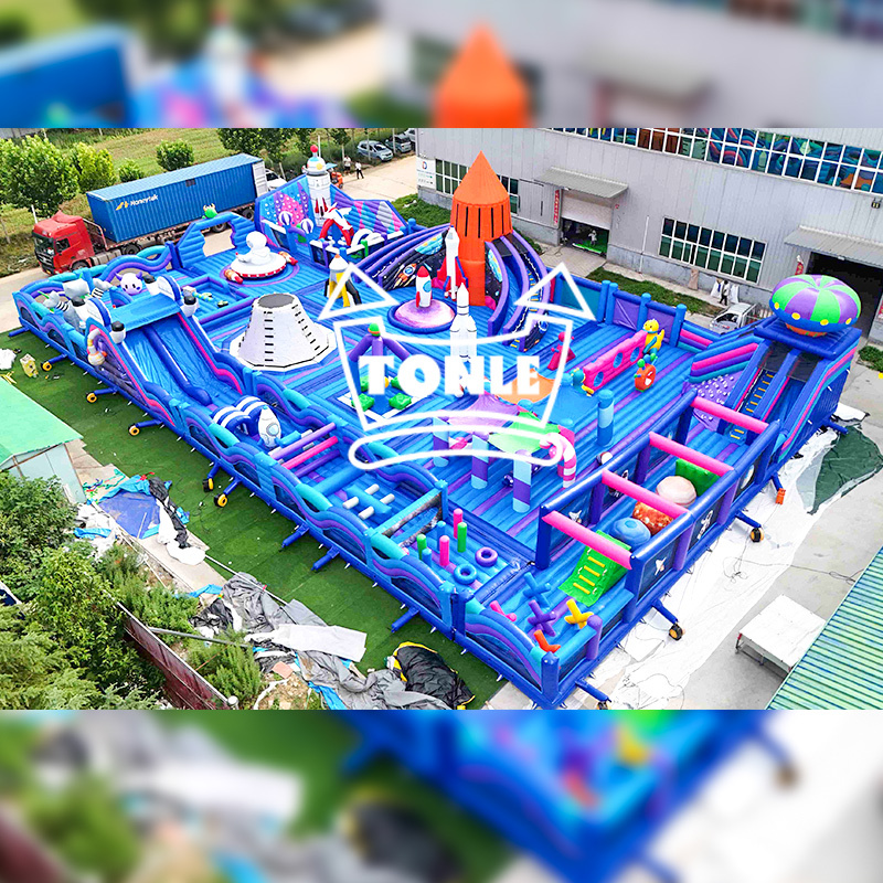Commercial theme park outdoor large amusement park for party rental