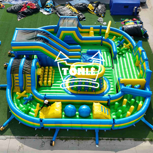 China factory high quality commercial outdoor inflatable playground game park