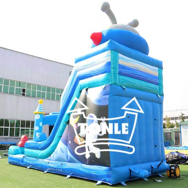 21ft outer space odyssey Inflatable water slide for sale