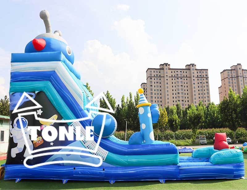 21ft outer space odyssey Inflatable water slide for sale