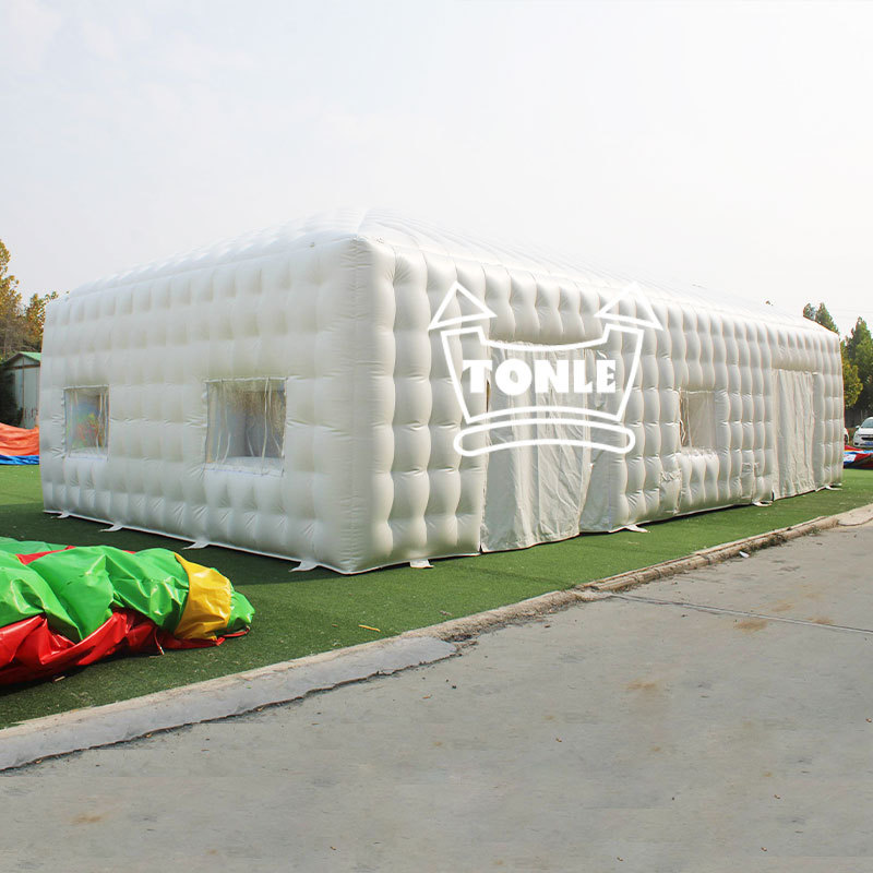 Outdoor Large White Inflatable Event House Portable Inflatable Party Tent for Parties, Shows, Events, and Commercial Use
