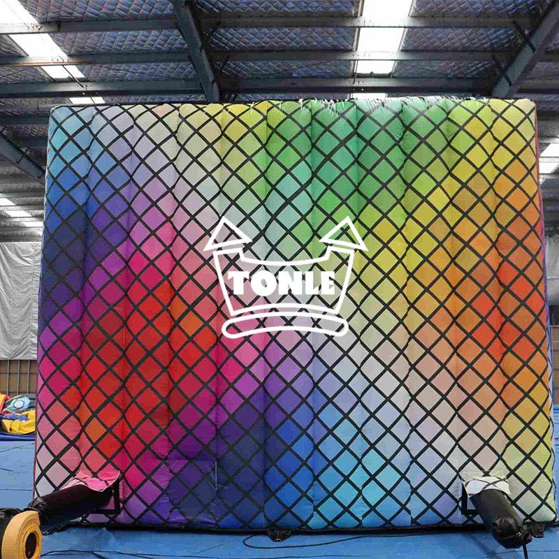 Inflatable Night Club Disco Tent Cube party House Portable Inflatable Jumping Disco Castle