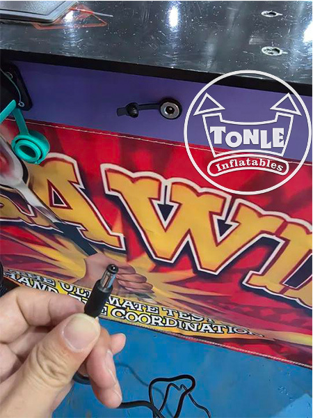 Carnival Activity Props Bulk Custom Mega Wire Challenge Game Machine
