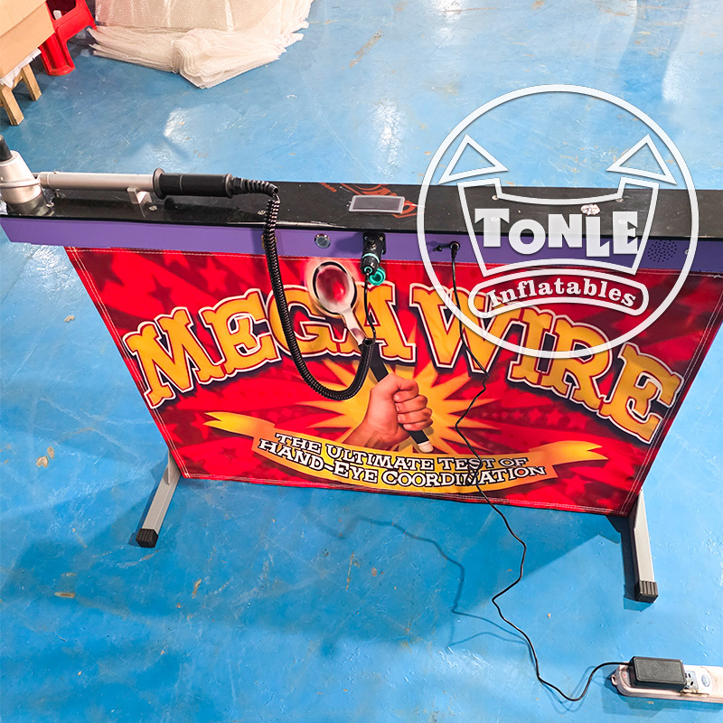Carnival Activity Props Bulk Custom Mega Wire Challenge Game Machine