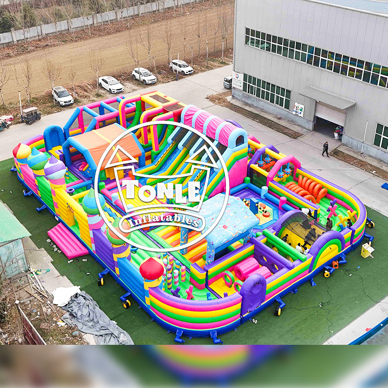 Commercial Inflatable Park Supplier Tonle Inflatable Playground Manufacturer