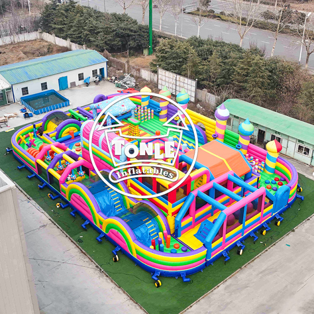 Commercial Inflatable Park Supplier Tonle Inflatable Playground Manufacturer
