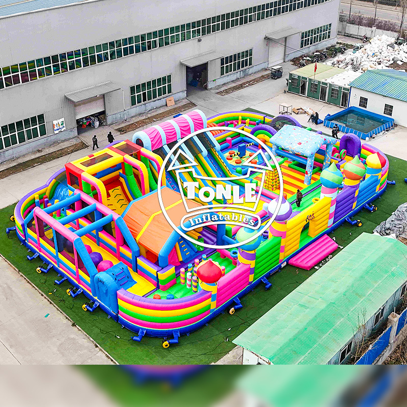 Commercial Inflatable Park Supplier Tonle Inflatable Playground Manufacturer