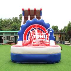 China factory Tonle Inflatable Patriot Dual Lane Super water Slide