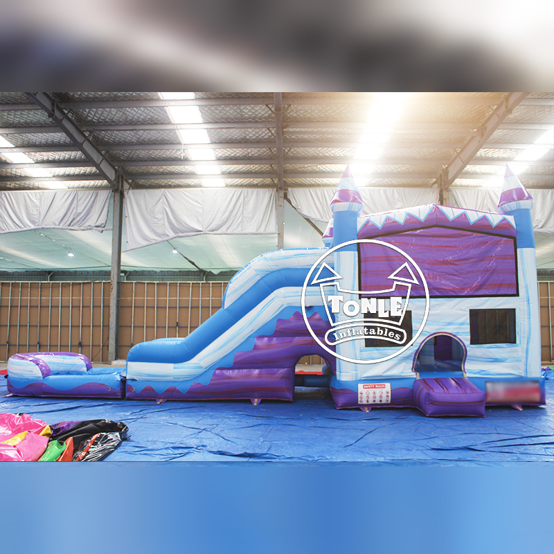 Tonle inflatables 4 in 1 Commercial inflatable water slide combo