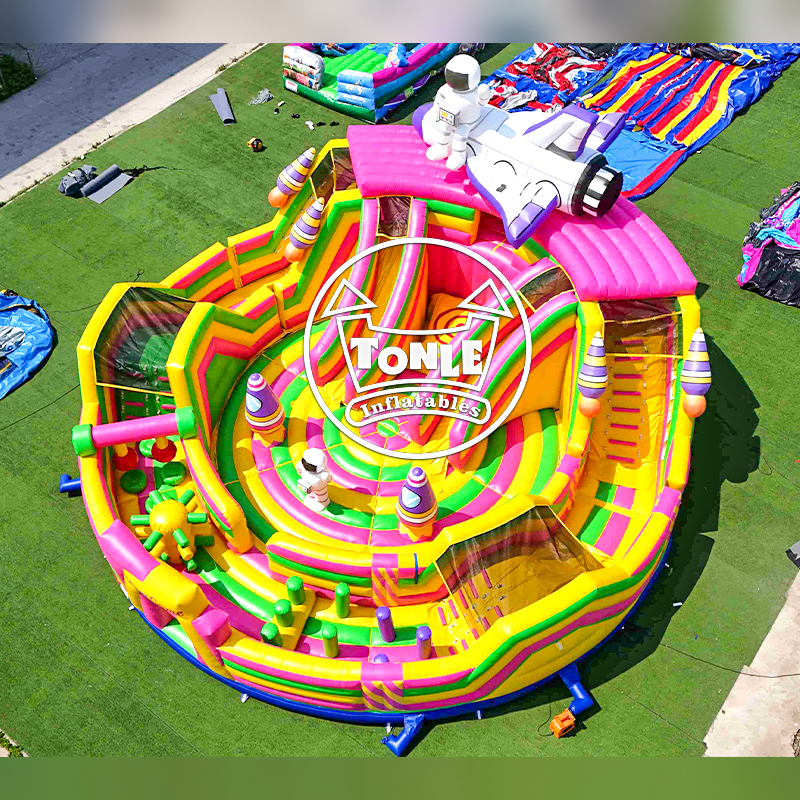 Tonle inflatable manufacturer china astronaut inflatable park