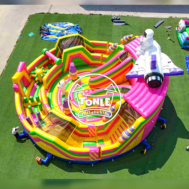 Tonle inflatable manufacturer china astronaut inflatable park