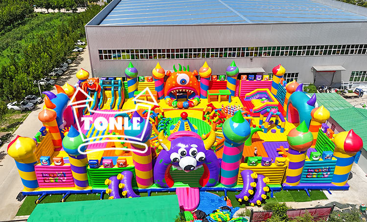 Tonle Manufacturer customized inflatable Monster park