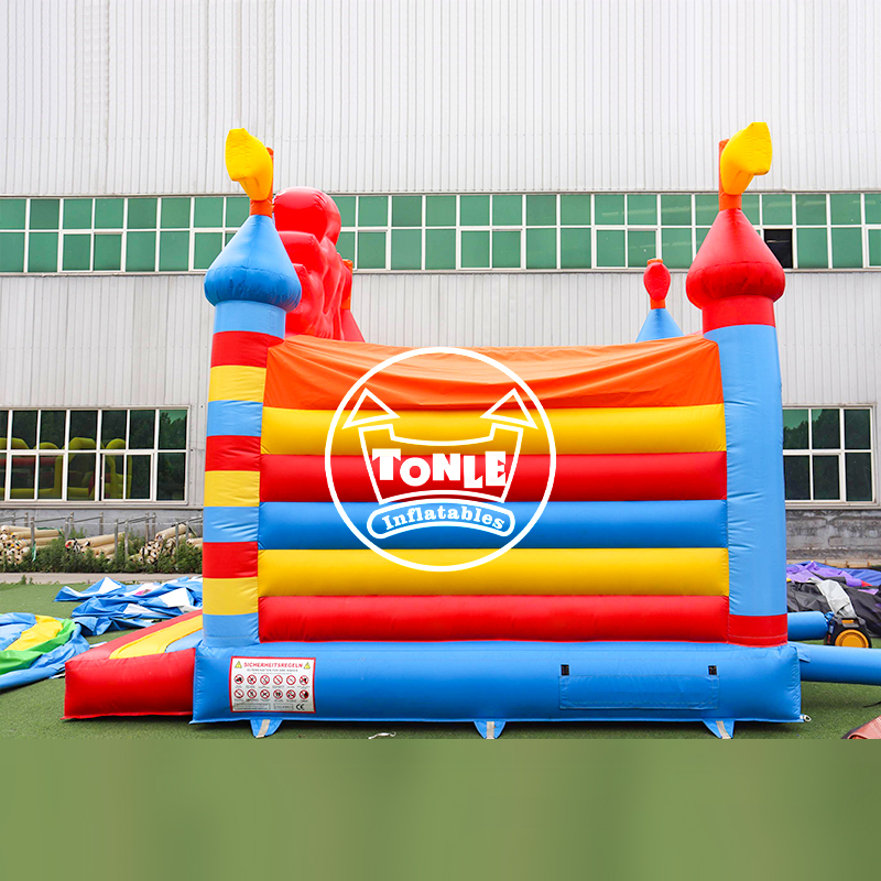 Commercial king theme Inflatable Bouncy Castles Factory Direct to Europe