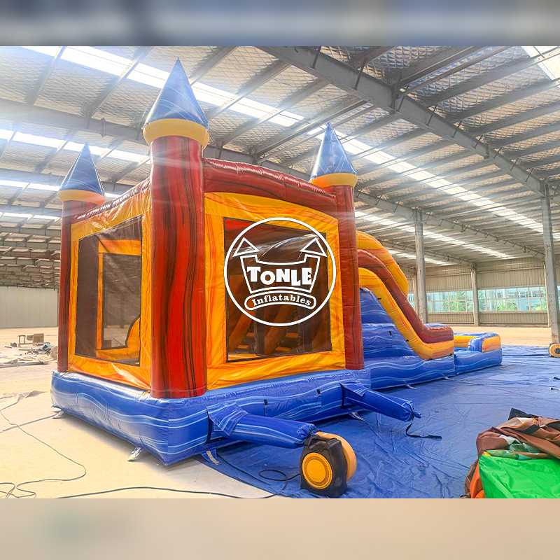 commercial inflatables bounce house water slide combo for rental business