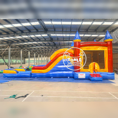 commercial inflatables bounce house water slide combo for rental business