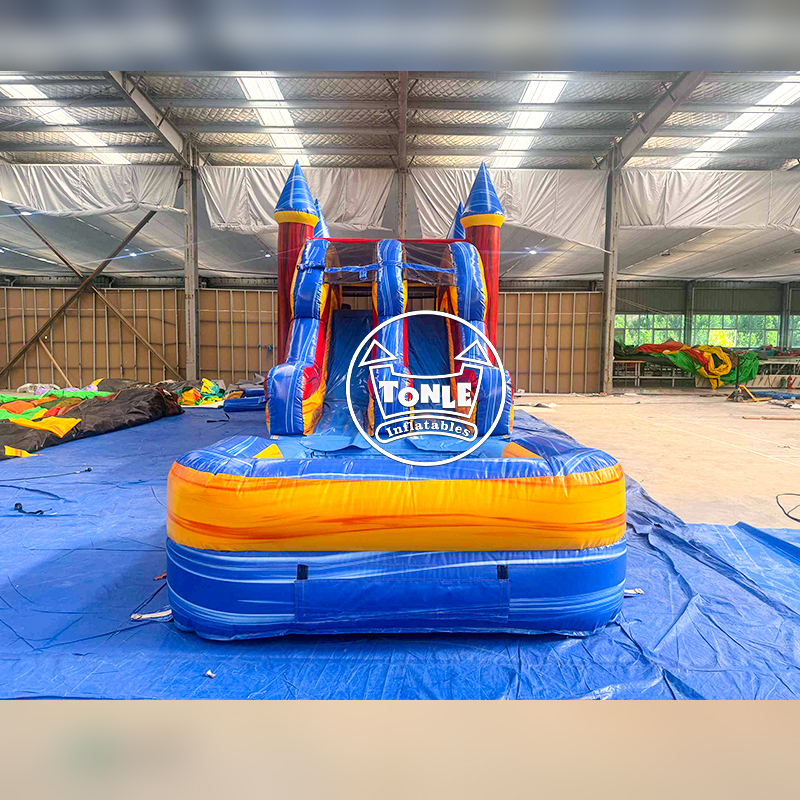 commercial inflatables bounce house water slide combo for rental business