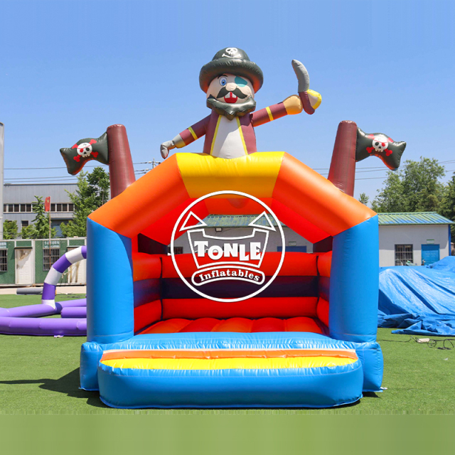 Buy Euro inflatable pirate bouncy castles Factory price