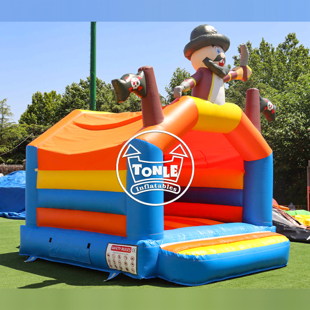 Buy Euro inflatable pirate bouncy castles Factory price