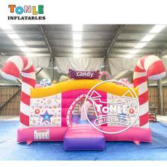 Commercial-grade Candy inflatable playground for sale