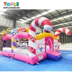 Commercial-grade Candy inflatable playground for sale