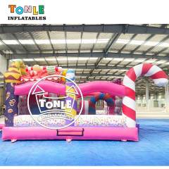 Commercial-grade Candy inflatable playground for sale