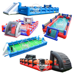 inflatable soccer field