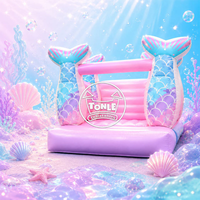 Custom Mermaid Inflatable bouncy castle Manufacturer