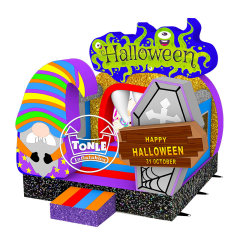 Halloween Inflatable Bouncy Castle Commercial Manufacturer