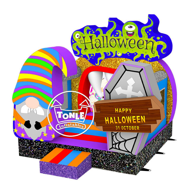 Halloween Inflatable Bouncy Castle Commercial Manufacturer
