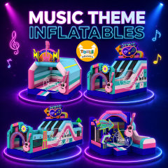 Music Theme Inflatable Collection for Commercial Use
