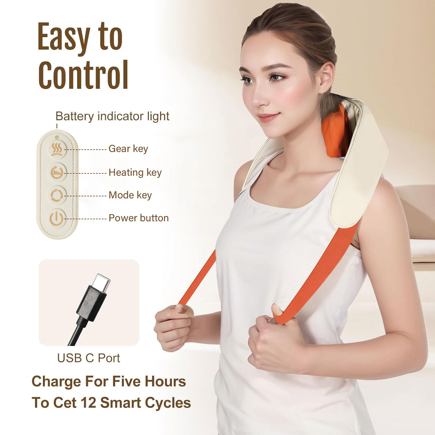 Neck & shoulder massager N19,MY SHOP,Neck & shoulder massager N19