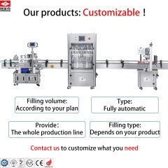 Filling lines for liquid and essence and cream,Promake Machinery Equipment,Filling lines for liquid and essence and cream