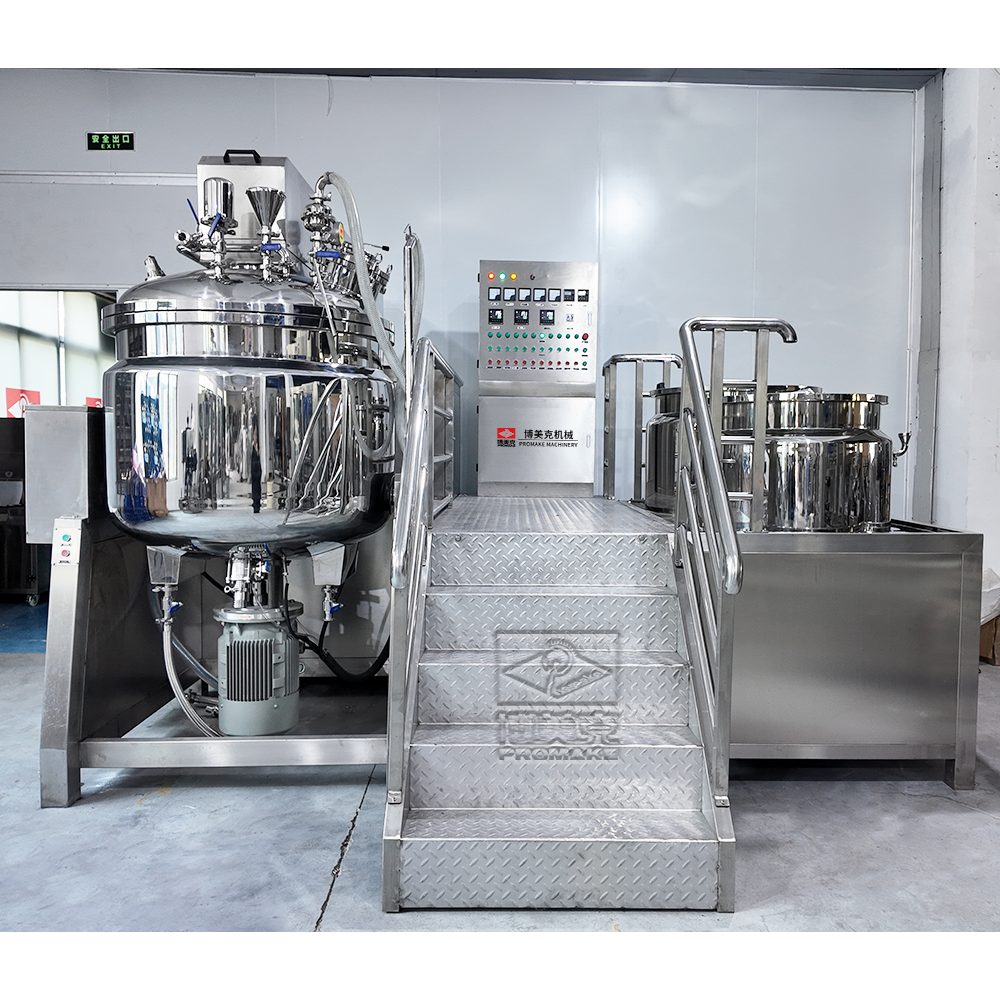Vacuum Emulsifier Mixing Tank