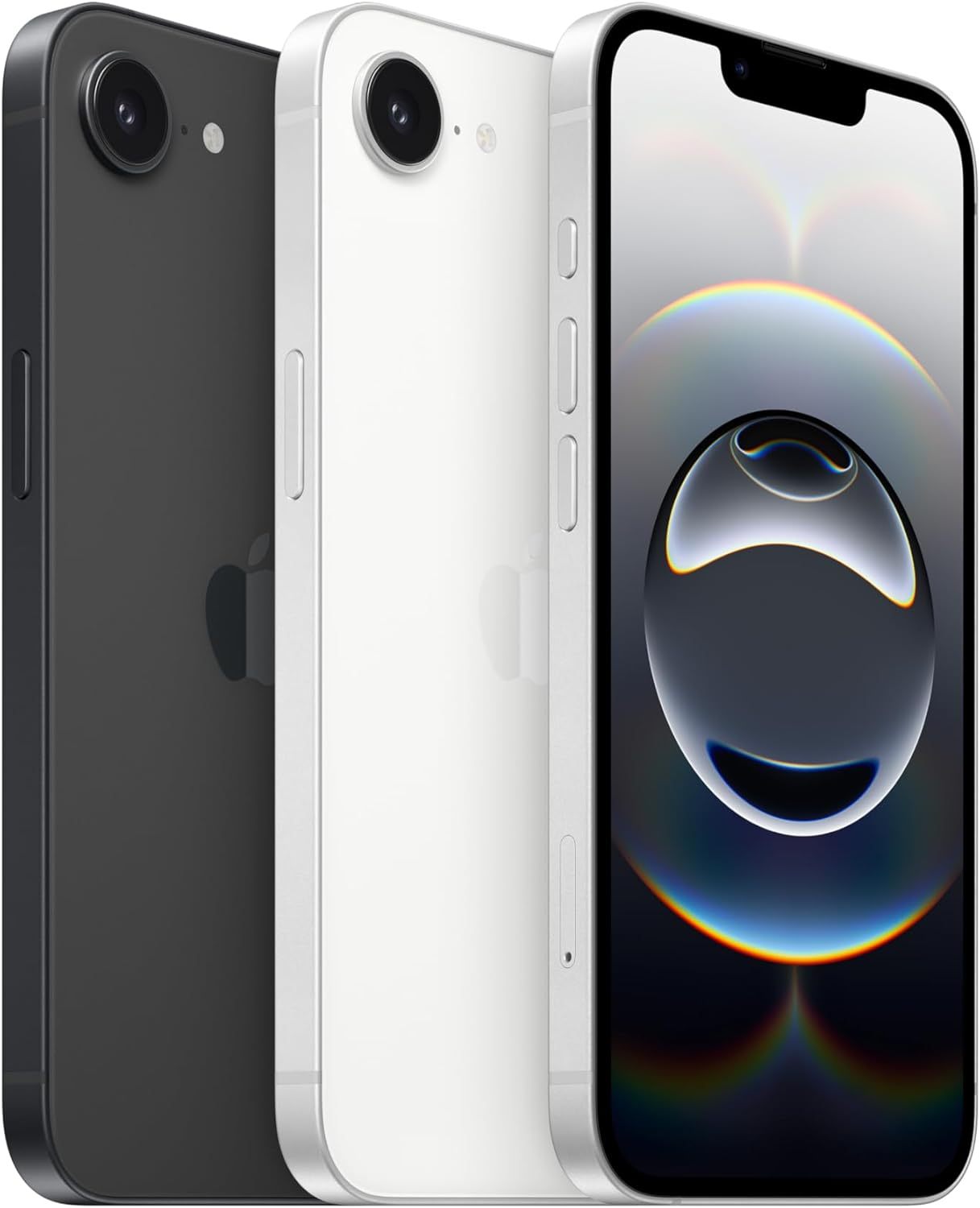 Apple iPhone 16e 128GB: Built for Apple Intelligence, A18 Chip, Supersized Battery Life, 48MP Fusion Camera, 6.1-inch Super Retina XDR Display; White