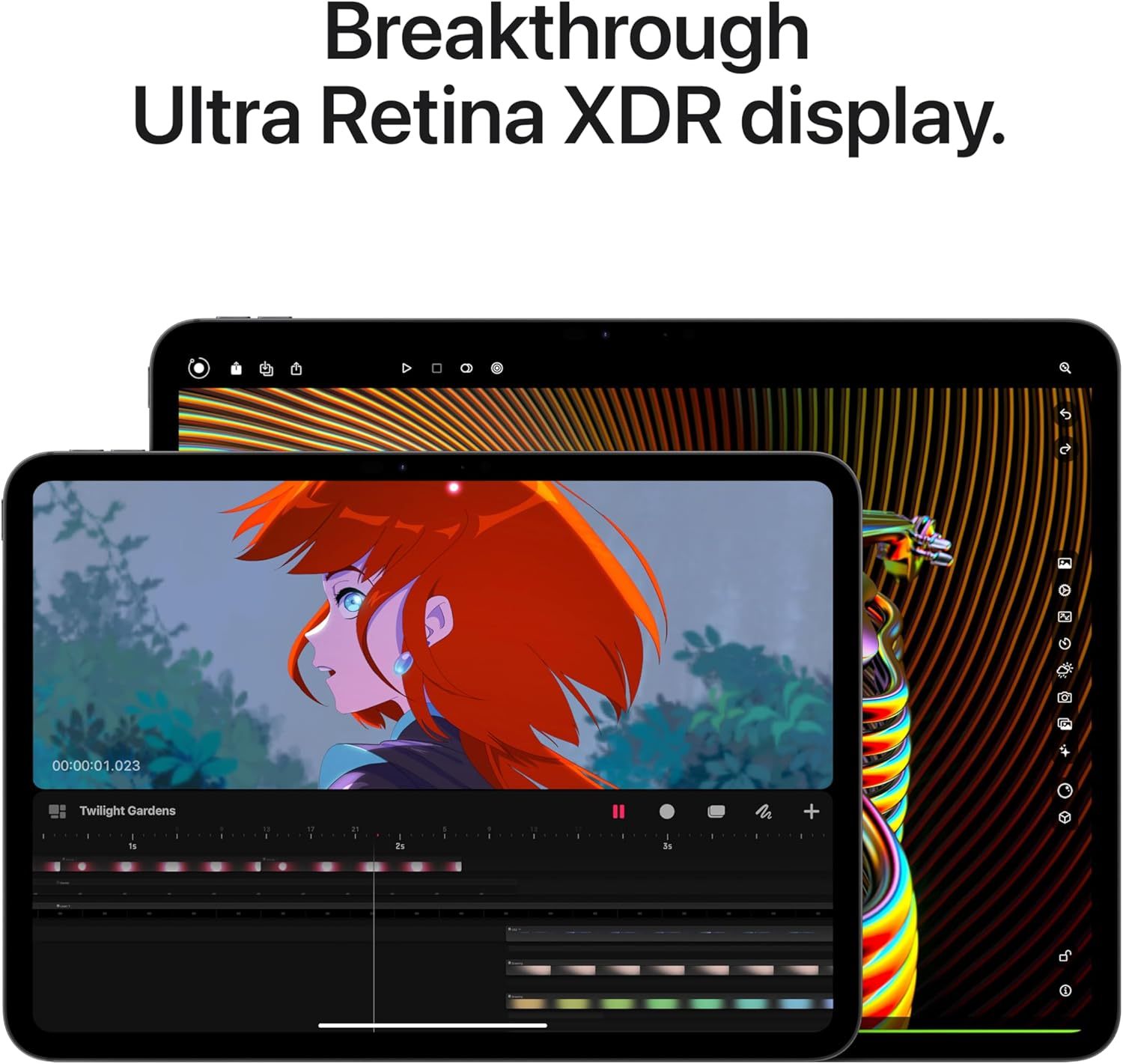 Apple iPad Pro 13-Inch (M4): Built for Apple Intelligence, Ultra Retina XDR Display, 512GB, 12MP Front/Back Camera, LiDAR Scanner, Wi-Fi 6E, Face ID, All-Day Battery Life — Space Black