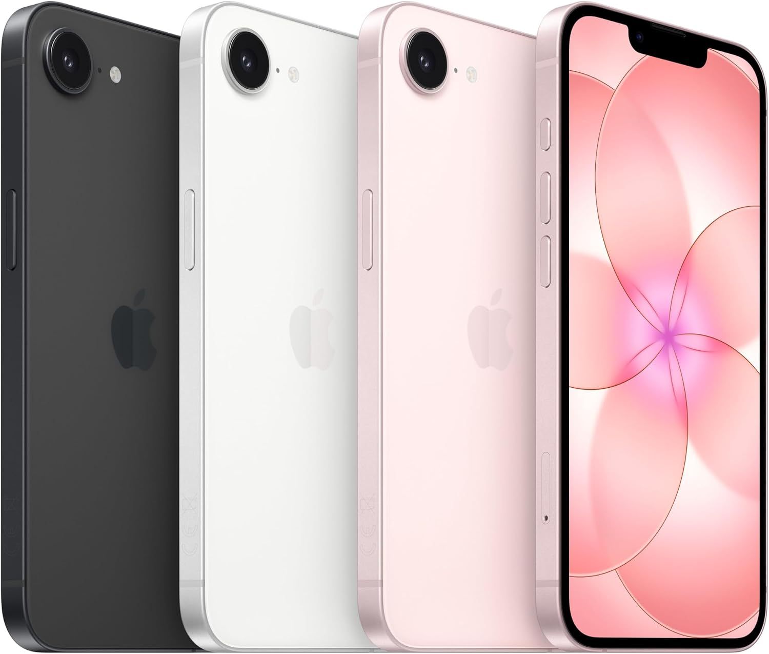 Apple iPhone 17e 512GB: 6.1-inch Super Retina XDR Display, A19 Chip, All-Day Battery Life, 48MP Fusion Camera; Soft Pink