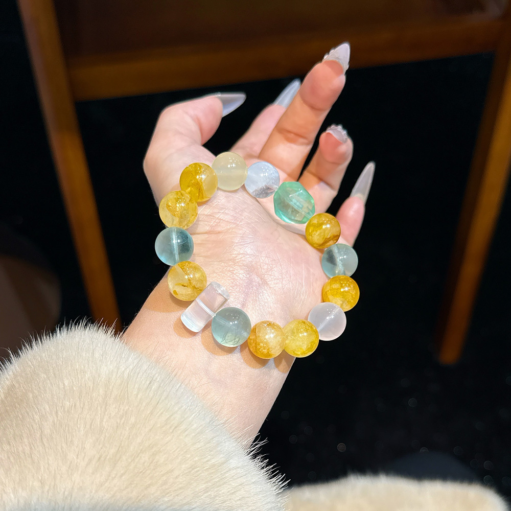SUMMER CITRUS All-in-One Multi-Treasure Crystal Bracelet