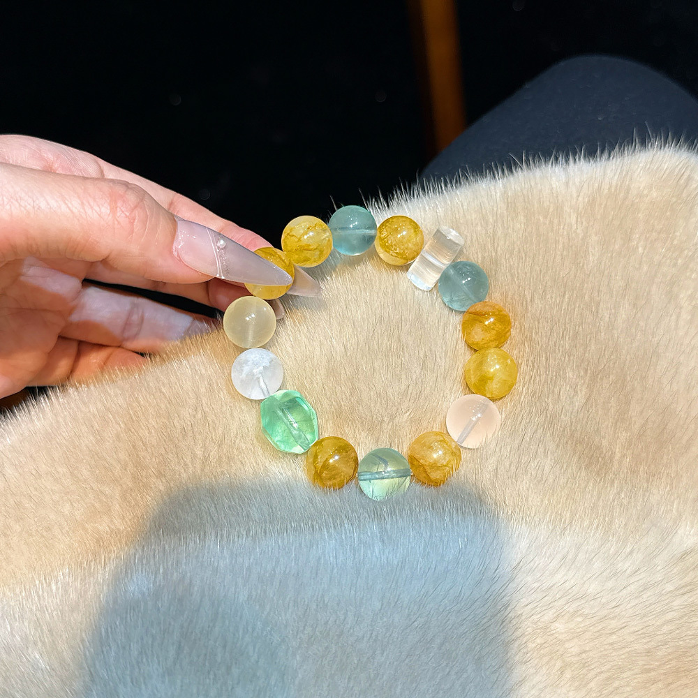 SUMMER CITRUS All-in-One Multi-Treasure Crystal Bracelet