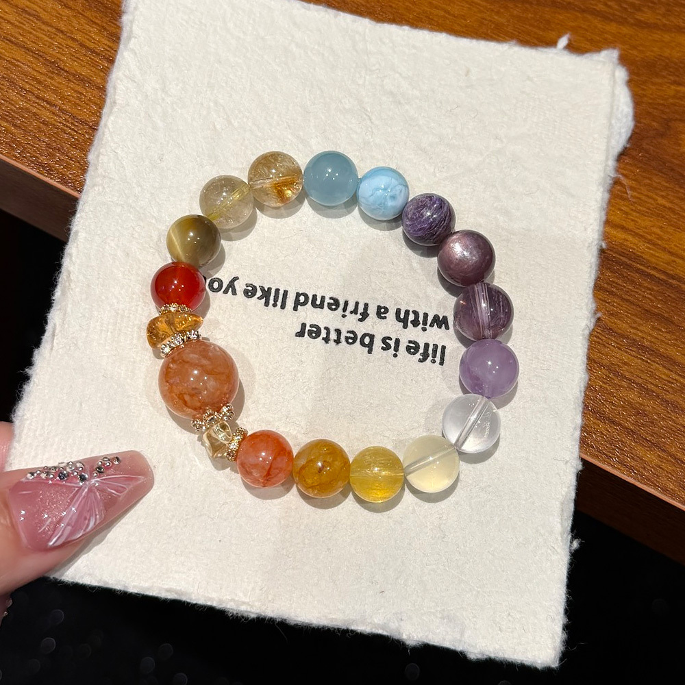 EIGHTEEN BLESSINGS Treasure Grade Multi-Crystal Bracelet