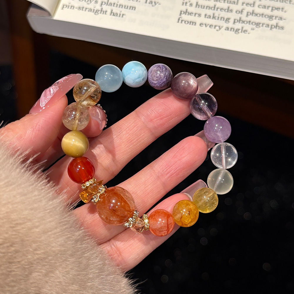 EIGHTEEN BLESSINGS Treasure Grade Multi-Crystal Bracelet