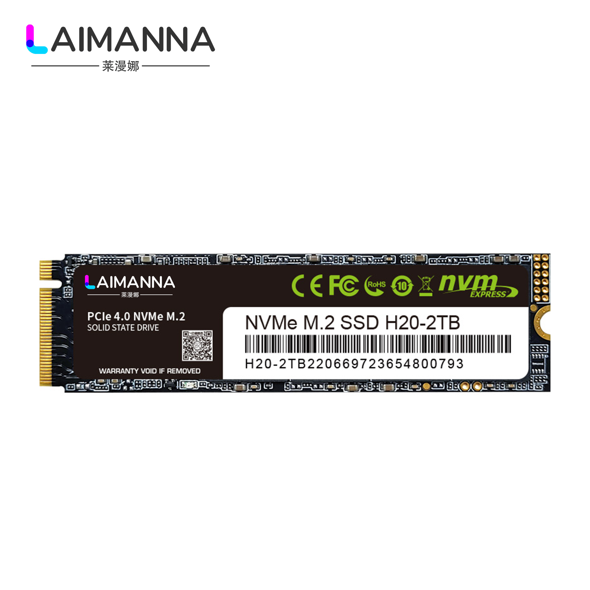 PCIe 4.0 NVMe M.2 2TB High Performance Large Capacity SSD Storage Upgrade For Laptop All-in-One Machine, Guanshun Electronic Technology Co., Ltd.,PCIe 4.0 NVMe M.2 2TB High Performance Large Capacity SSD Storage Upgrade For Laptop All-in-One Machine