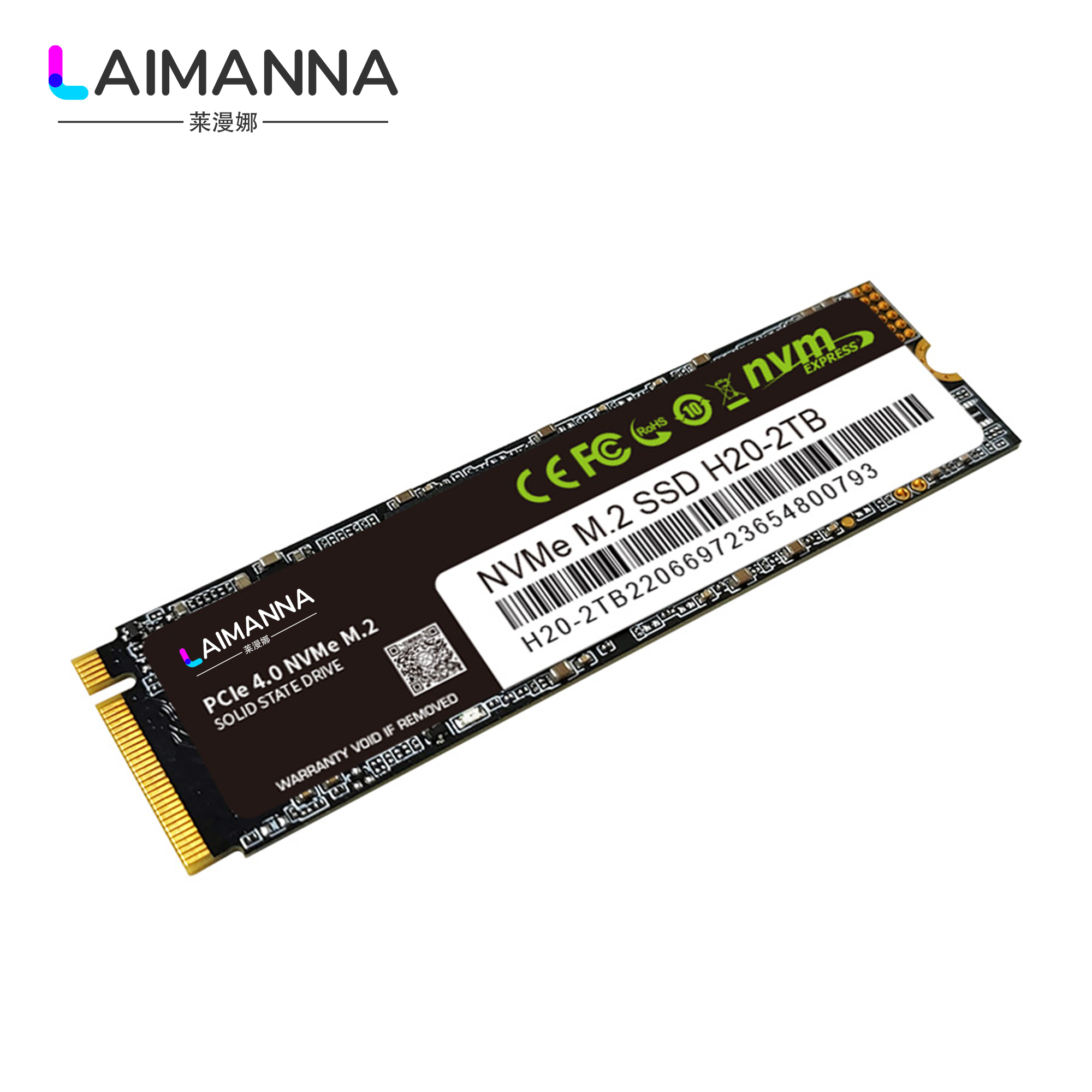 PCIe 4.0 NVMe M.2 2TB High Performance Large Capacity SSD Storage Upgrade For Laptop All-in-One Machine, Guanshun Electronic Technology Co., Ltd.,PCIe 4.0 NVMe M.2 2TB High Performance Large Capacity SSD Storage Upgrade For Laptop All-in-One Machine