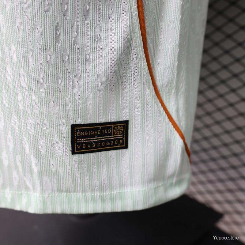 Player Version 26/27 France Mint Green Away Long Sleeve Jerse