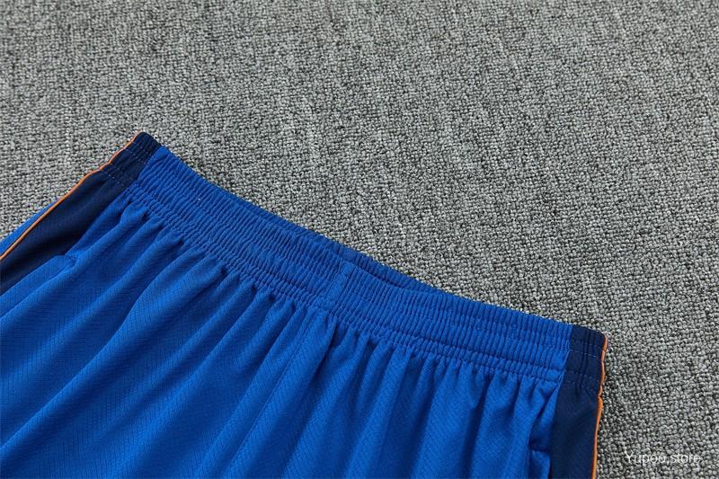 2026 France Blue & Orange Short Sleeve+Soccer Shorts