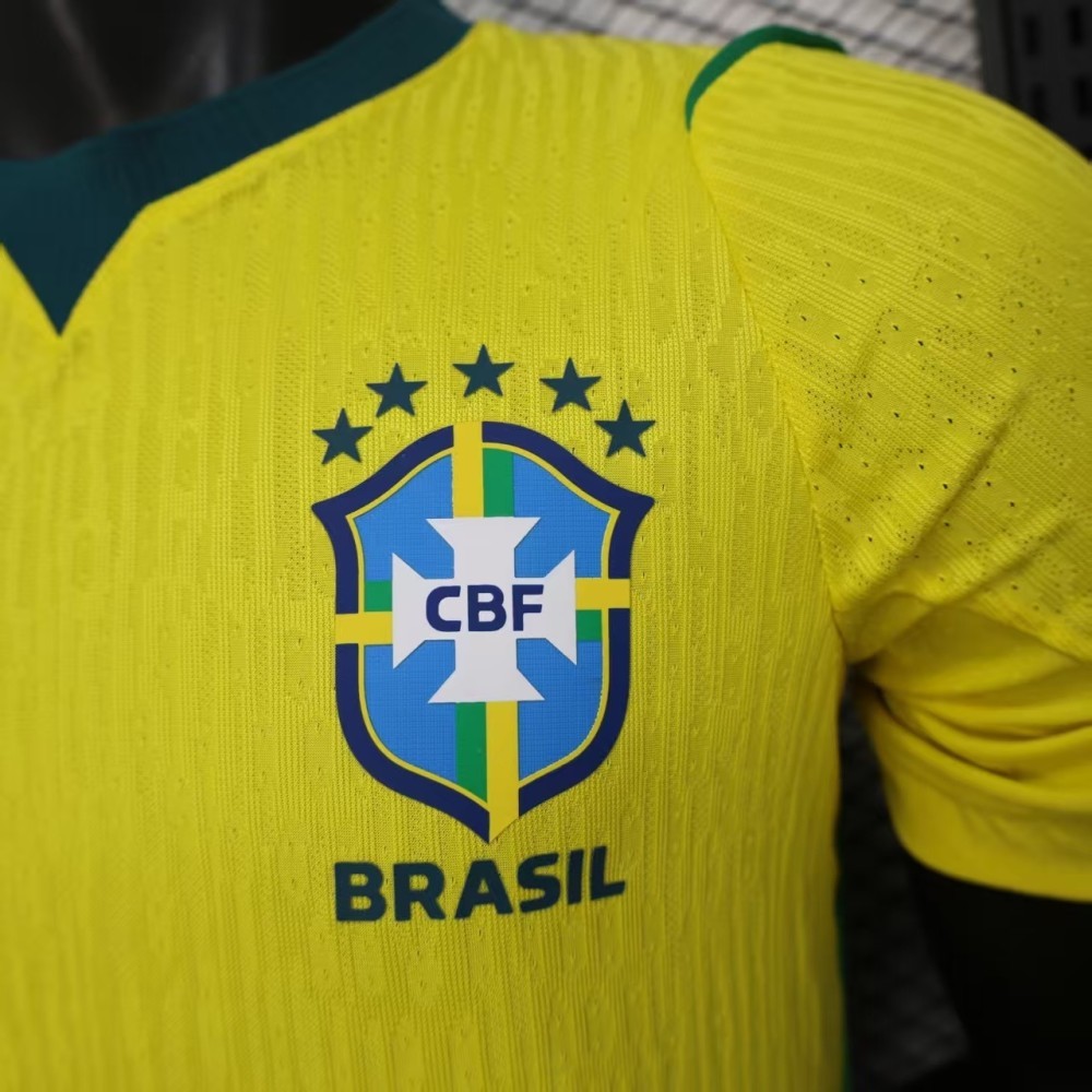 Brazil Authentic Soccer Jersey Home Shirt World Cup 2026