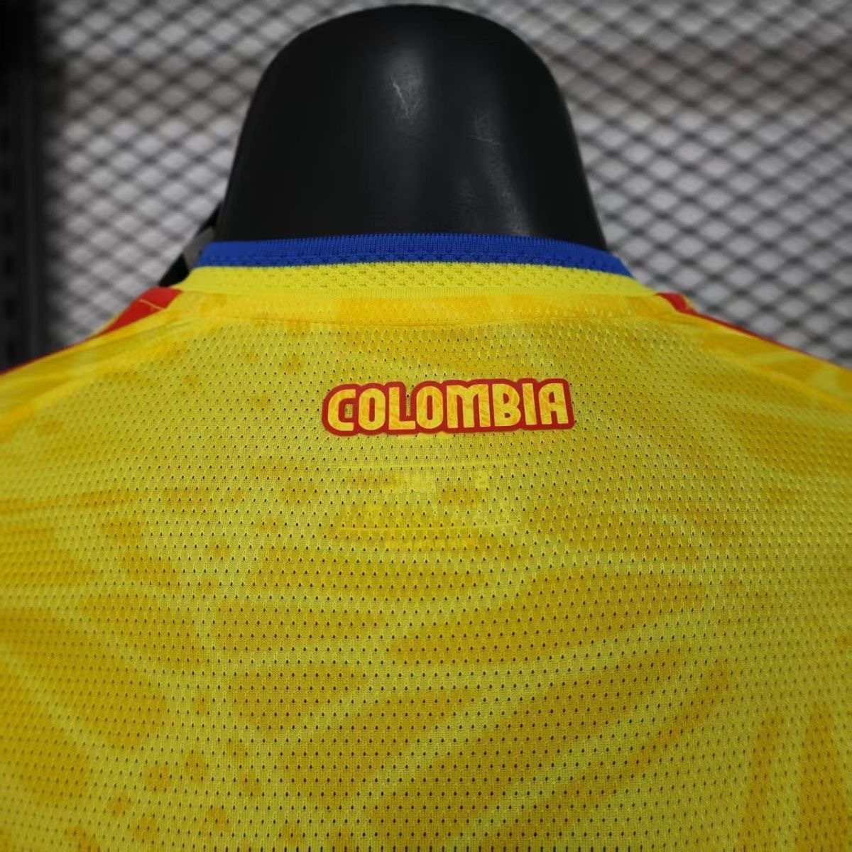 Colombia Authentic Soccer Jersey Home Long Sleeve Shirt World Cup 2026