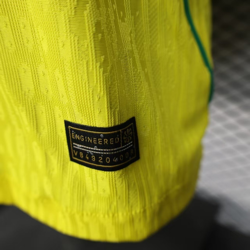Brazil Authentic Soccer Jersey Home Shirt World Cup 2026